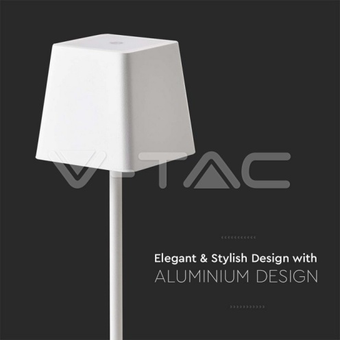 2W LED Настолна Лампа Кафяво Тяло 3000К IP54 - изглед 3 - rZ commerce 2W LED Настолна Лампа Кафяво Тяло 3000К IP54 - изглед 3