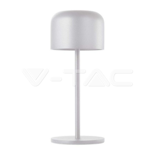 LED Настолна Лампа 2200mAH Батерия D86*H210mm Бяло Тяло IP54 3000K+6000K - изглед 1 - rZ commerce LED Настолна Лампа 2200mAH Батерия D86*H210mm Бяло Тяло IP54 3000K+6000K - изглед 1