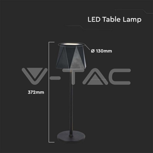 1.5W LED Настолна Лампа Черна 3in1 54Lm - изглед 6 - rZ commerce 1.5W LED Настолна Лампа Черна 3in1 54Lm - изглед 6