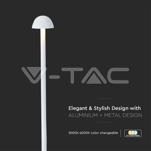 3W Led Настолна Лампа Бяла 3 в 1 - изглед 2