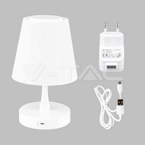 5W LED Настолна Лампа Презареждане Хром Димиране - изглед 2 - rZ commerce 5W LED Настолна Лампа Презареждане Хром Димиране - изглед 2