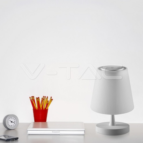 5W LED Настолна Лампа Презареждане Хром Димиране - изглед 4 - rZ commerce 5W LED Настолна Лампа Презареждане Хром Димиране - изглед 4