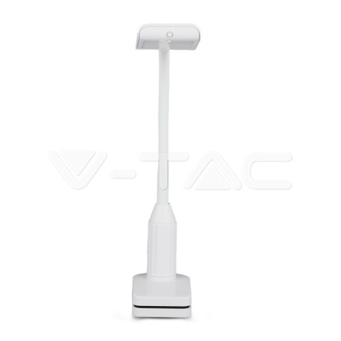 7W LED Настолна Лампа С Щипка Бяла 3000К - изглед 4