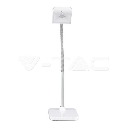 3W LED Настолна Лампа Бяло Тяло 3000К - изглед 6
