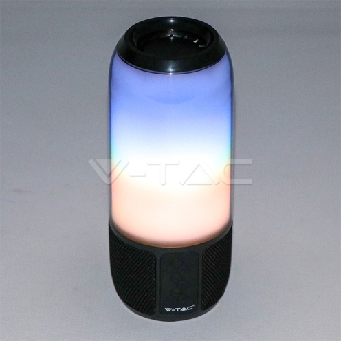 2*3W LED Лампа Колона USB + TF Слот Черна - изглед 3 - rZ commerce 2*3W LED Лампа Колона USB + TF Слот Черна - изглед 3