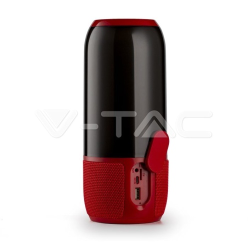 2*3W LED Лампа Колона USB + TF Слот Червена - изглед 1 - rZ commerce 2*3W LED Лампа Колона USB + TF Слот Червена - изглед 1