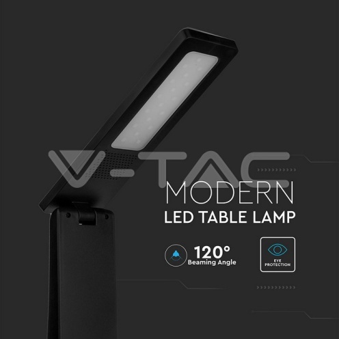 4W LED Настолна Лампа Черна Презаредима - изглед 6 - rZ commerce 4W LED Настолна Лампа Черна Презаредима - изглед 6