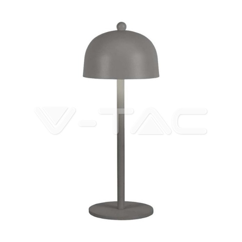 LED Настолна Лампа 1800mAH Батерия 115*300 3IN1 Сиво Тяло - изглед 1 - rZ commerce LED Настолна Лампа 1800mAH Батерия 115*300 3IN1 Сиво Тяло - изглед 1