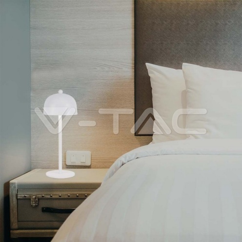 LED Настолна Лампа 1800mAh Батерия 115x300 3 в 1 Бяло Тяло - изглед 7 - rZ commerce LED Настолна Лампа 1800mAh Батерия 115x300 3 в 1 Бяло Тяло - изглед 7