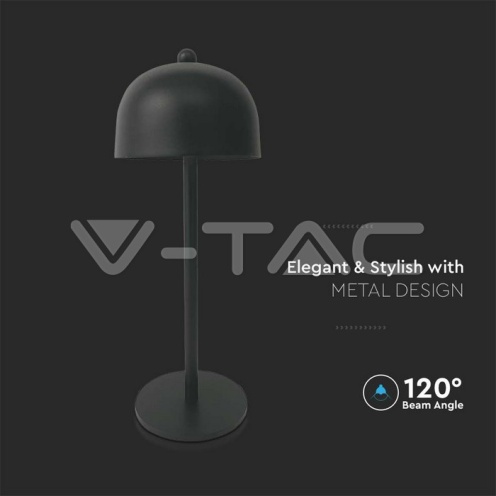 LED Настолна Лампа 1800mAh Батерия 115x300 3 в 1 Черно Тяло - изглед 2 - rZ commerce LED Настолна Лампа 1800mAh Батерия 115x300 3 в 1 Черно Тяло - изглед 2