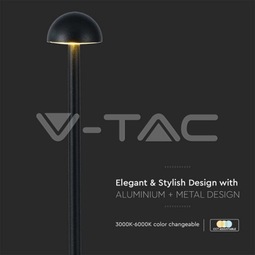 3W Led Настолна Лампа Черна 3 в 1 - изглед 2