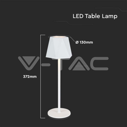 1.5W Led Настолна Лампа Бяла 3in1 - изглед 6