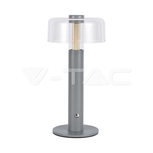 LED Настолна Лампа 1800mAh Батерия 150 x 300 3 в 1 Сиво Тяло - изглед 1 - rZ commerce LED Настолна Лампа 1800mAh Батерия 150 x 300 3 в 1 Сиво Тяло - изглед 1