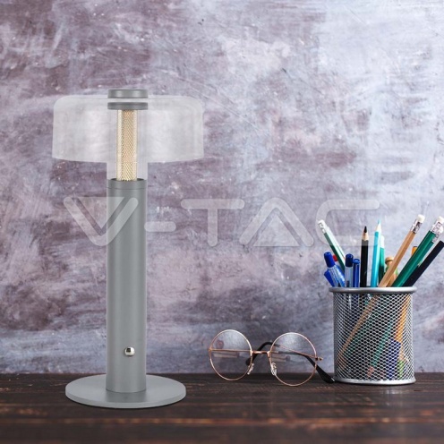LED Настолна Лампа 1800mAh Батерия 150 x 300 3 в 1 Сиво Тяло - изглед 7 - rZ commerce LED Настолна Лампа 1800mAh Батерия 150 x 300 3 в 1 Сиво Тяло - изглед 7