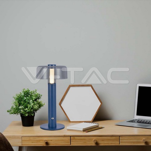 LED Настолна Лампа 1800mAh Батерия 150 x 300 3 в 1 Лилаво Тяло 100Lm - изглед 6 - rZ commerce LED Настолна Лампа 1800mAh Батерия 150 x 300 3 в 1 Лилаво Тяло 100Lm - изглед 6