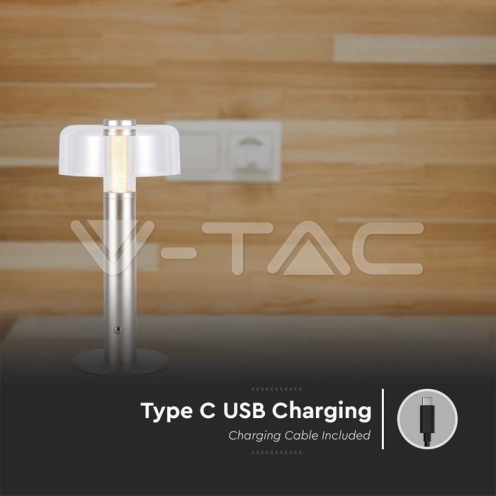 LED Настолна Лампа 1800mAh Батерия 150 x 300 3 в 1 Шампанско - изглед 4 - rZ commerce LED Настолна Лампа 1800mAh Батерия 150 x 300 3 в 1 Шампанско - изглед 4
