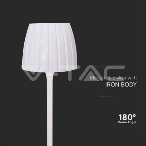 2.7W LED Настолна Лампа 3in1 Бялa - изглед 3 - rZ commerce 2.7W LED Настолна Лампа 3in1 Бялa - изглед 3