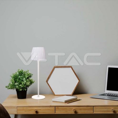 2.7W LED Настолна Лампа 3in1 Бялa - изглед 8 - rZ commerce 2.7W LED Настолна Лампа 3in1 Бялa - изглед 8