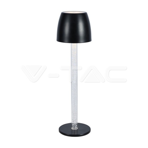 3W LED Настолна Лампа - Воден Ефект 3000K Бяло Тяло - изглед 1 - rZ commerce 3W LED Настолна Лампа - Воден Ефект 3000K Бяло Тяло - изглед 1