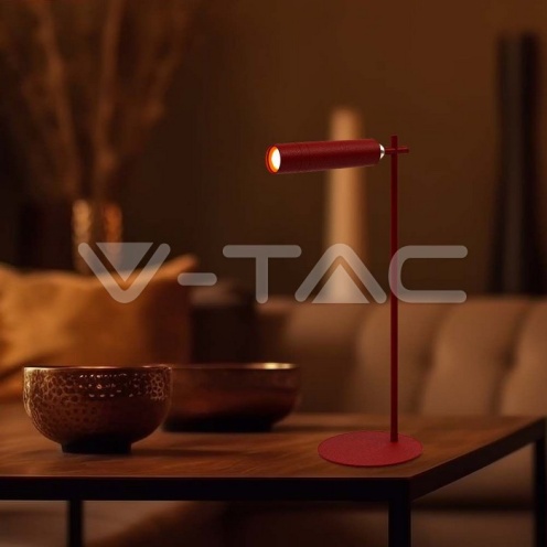 3W LED Магнитна Настолна Лампа 4000K Червено Тяло - изглед 6 - rZ commerce 3W LED Магнитна Настолна Лампа 4000K Червено Тяло - изглед 6