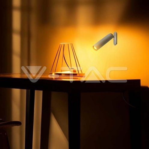 3W LED Магнитна Настолна Лампа 4000K Бяло Тяло - изглед 7 - rZ commerce 3W LED Магнитна Настолна Лампа 4000K Бяло Тяло - изглед 7