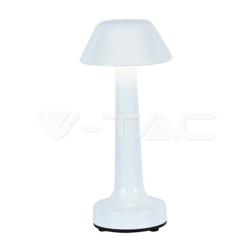 2W LED Настолна Лампа 3 в 1 Бяло Тяло 40lm - изглед 1 - rZ commerce 2W LED Настолна Лампа 3 в 1 Бяло Тяло 40lm - изглед 1
