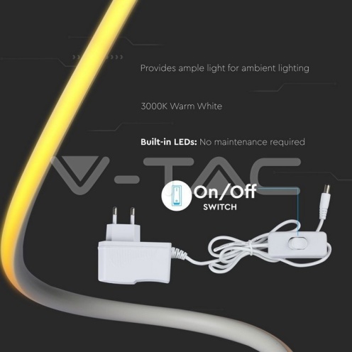 12W LED Настолна Лампа Извита Кабел - Ключ 3000К Бяла - изглед 5 - rZ commerce 12W LED Настолна Лампа Извита Кабел - Ключ 3000К Бяла - изглед 5