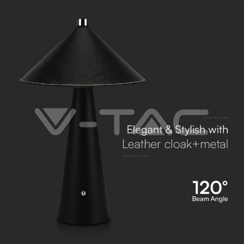 3W LED Настолна Лампа Батерия 3IN1 Черно Тяло Димираща - изглед 4 - rZ commerce 3W LED Настолна Лампа Батерия 3IN1 Черно Тяло Димираща - изглед 4