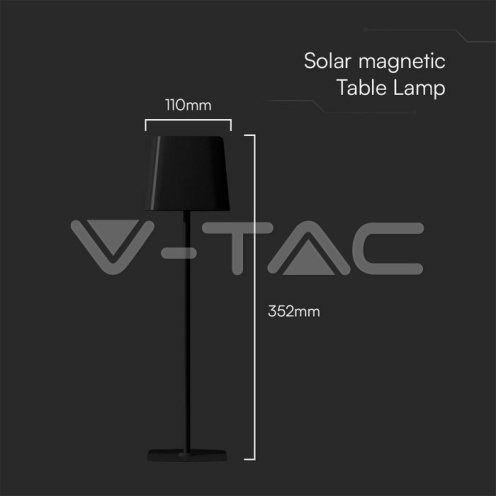 5W LED Магнитна Настолна Лампа С Батерия 3600mAh CCT: 3IN1 Черно Тяло Димираща - изглед 11 - rZ commerce 5W LED Магнитна Настолна Лампа С Батерия 3600mAh CCT: 3IN1 Черно Тяло Димираща - изглед 11