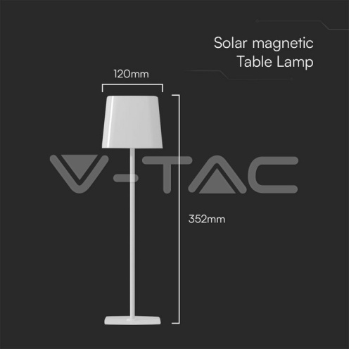 5W LED Магнитна Настолна Лампа С Батерия 3600mAh CCT: 3IN1 Бяло Тяло Димираща - изглед 11 - rZ commerce 5W LED Магнитна Настолна Лампа С Батерия 3600mAh CCT: 3IN1 Бяло Тяло Димираща - изглед 11