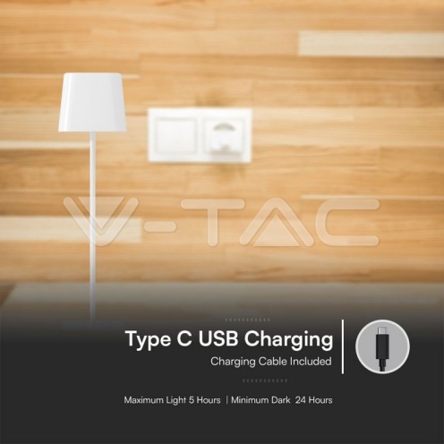 5W LED Магнитна Настолна Лампа С Батерия 3600mAh CCT: 3IN1 Бяло Тяло Димираща - изглед 14 - rZ commerce 5W LED Магнитна Настолна Лампа С Батерия 3600mAh CCT: 3IN1 Бяло Тяло Димираща - изглед 14