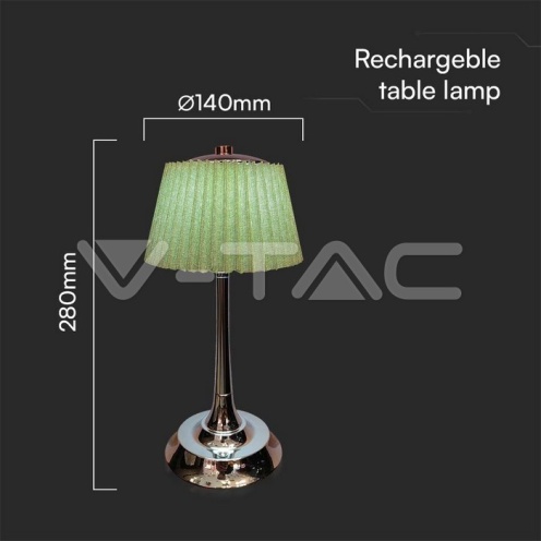 1.5W LED Настолна Лампа 3in1 Хром + Зелено - изглед 2 - rZ commerce 1.5W LED Настолна Лампа 3in1 Хром + Зелено - изглед 2