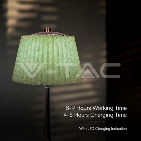 1.5W LED Настолна Лампа 3in1 Хром + Зелено - изглед 7 - rZ commerce 1.5W LED Настолна Лампа 3in1 Хром + Зелено - изглед 7