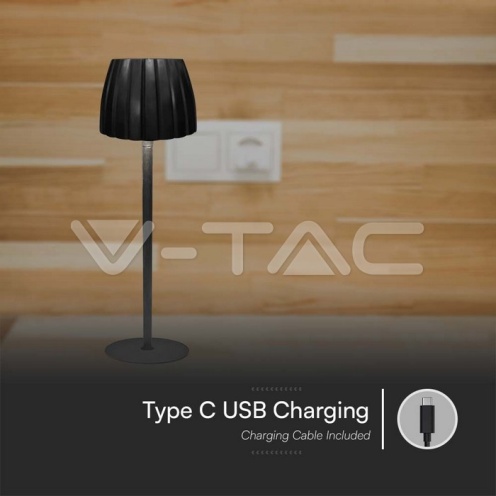 2.7W LED Настолна Лампа 3in1 Чернa - изглед 6 - rZ commerce 2.7W LED Настолна Лампа 3in1 Чернa - изглед 6