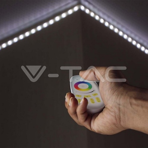 Тъч дистанционно RGB + Бяло - Бяло - изглед 6
