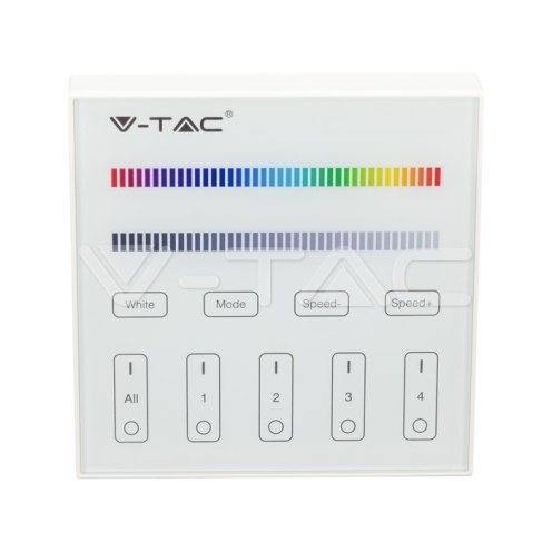 Дистанционно Тъч 4 Канално RGB+W Стена - изглед 2