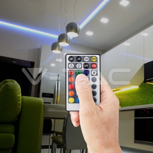 IR Контролер Дистанционно CCT 3в1 RGB 28 Бутона - изглед 5 - rZ commerce IR Контролер Дистанционно CCT 3в1 RGB 28 Бутона - изглед 5