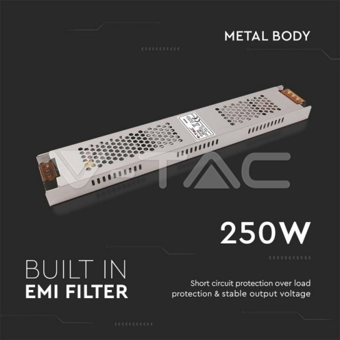 LED Захранване 250W 24V 10.41A IP20 - изглед 3 - rZ commerce LED Захранване 250W 24V 10.41A IP20 - изглед 3