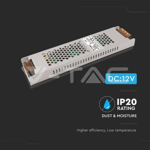 LED Захранване 120W 12V 10A IP20 - изглед 2 - rZ commerce LED Захранване 120W 12V 10A IP20 - изглед 2