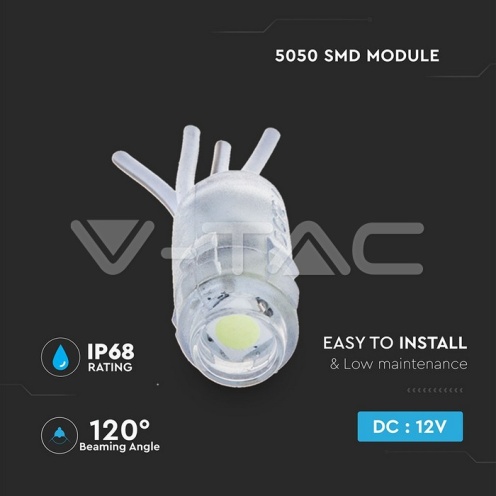LED Модул 0.24W SMD2835 Червен IP68 - изглед 2