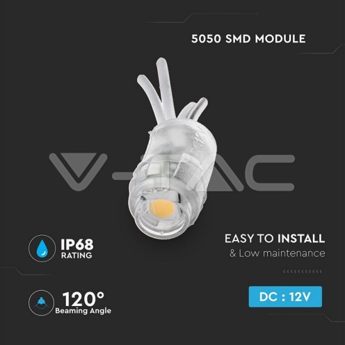 LED Модул 0.24W SMD2835 3000K IP68 - изглед 2