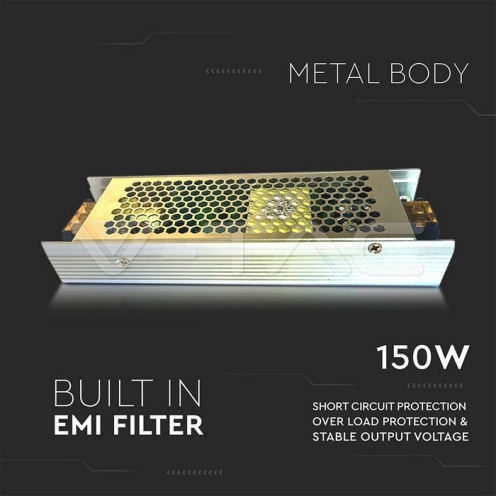 LED Захранване - 150W 24V IP20 6.5A - изглед 3 - rZ commerce LED Захранване - 150W 24V IP20 6.5A - изглед 3