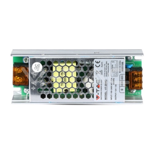 LED Slim Захранване - 60W 12V 5A Метал - изглед 2 - rZ commerce LED Slim Захранване - 60W 12V 5A Метал - изглед 2