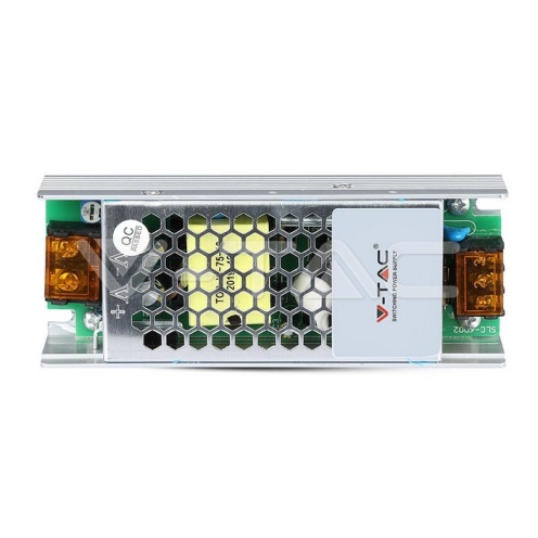 LED Slim Захранване - 75W 12V 6A Метал - изглед 2 - rZ commerce LED Slim Захранване - 75W 12V 6A Метал - изглед 2