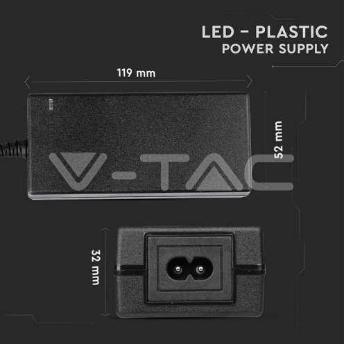 LED Захранване - 30W 12V 2.5A Пластик - изглед 5 - rZ commerce LED Захранване - 30W 12V 2.5A Пластик - изглед 5