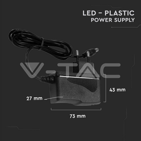 LED Захранване - 18W 12V 1.5A Пластик - изглед 4 - rZ commerce LED Захранване - 18W 12V 1.5A Пластик - изглед 4