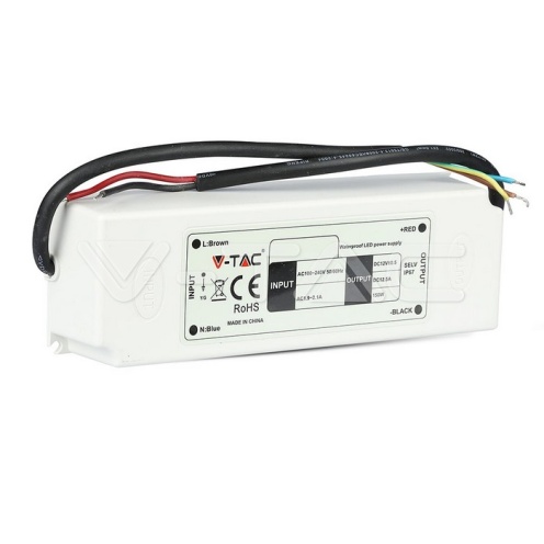 LED Захранване Slim Plastic - 60W 12V IP67 - изглед 3