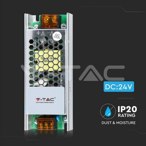 LED SLIM Захранване - 60W 24V 2.5A IP20 - изглед 5 - rZ commerce LED SLIM Захранване - 60W 24V 2.5A IP20 - изглед 5