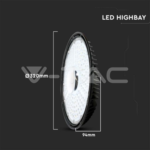 LED Камбана SAMSUNG ЧИП - 200W 115LM/WATT 4000K - изглед 11