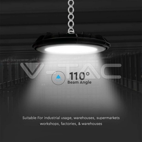 100W LED Камбана 4000K кръг - изглед 4